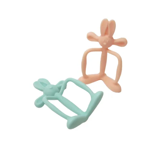Gặm Nướu Silicone Bunny Banana Mamastem Hàn Quốc - An Toàn, Siêu Mềm, Thiết Kế Dễ Thương Cho Bé, Hỗ Trợ Giảm Đau Răng