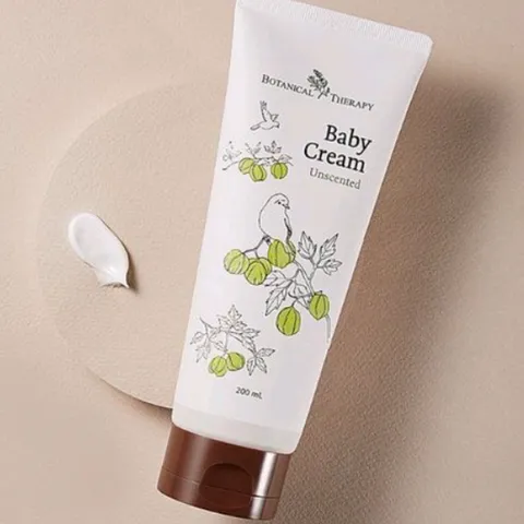 Kem Dưỡng Ẩm Botanical Therapy Baby Cream 200ml - An Toàn Cho Da Bé, Dưỡng Ẩm Mềm Mại Từ Thành Phần Tự Nhiên, Không Mùi, Dễ Dàng Thẩm Thấu