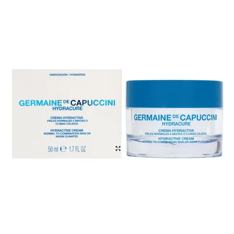 Kem Dưỡng Ẩm Germaine De Capuccini Hydracure Cream 50ml - Dưỡng Ẩm Hiệu Quả Cho Da Thường Đến Hỗn Hợp, Phục Hồi Độ Ẩm Da