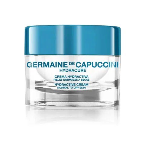 Kem Dưỡng Ẩm Germaine De Capuccini Hydracure Cream 50ml Cho Da Thường Đến Khô - Cung Cấp Độ Ẩm Sâu, Giúp Da Mịn Màng, Căng Bóng