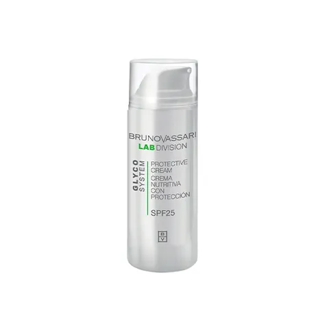 Kem Dưỡng Da Ban Ngày Bruno Vassari Glyco System Protective Cream SPF25 - Bảo Vệ Da, Cấp Ẩm, Phù Hợp Da Dầu