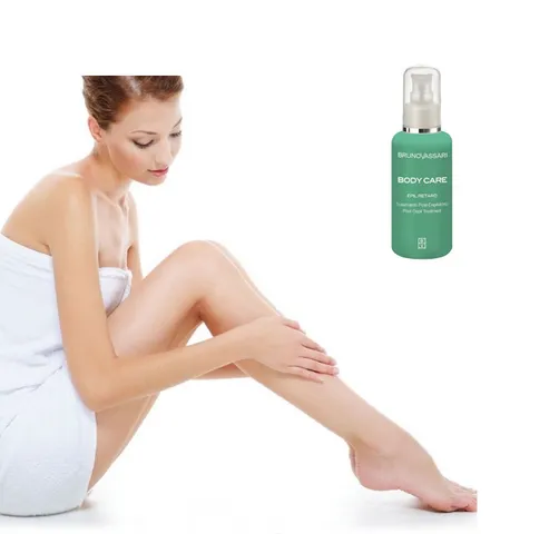 Kem Dưỡng Da Sau Tẩy Lông Bruno Vassari Body Care Epil Retard 100ml - Giúp Làm Dịu, Ngừa Lông Mọc, Da Mềm Mịn