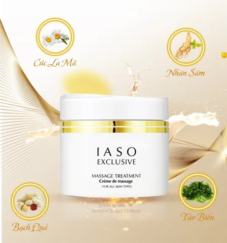 Kem Dưỡng Thải Độc IASO Exclusive - Hỗ Trợ Săn Chắc, Sáng Da, Chăm Sóc Da Mệt Mỏi, 250ml