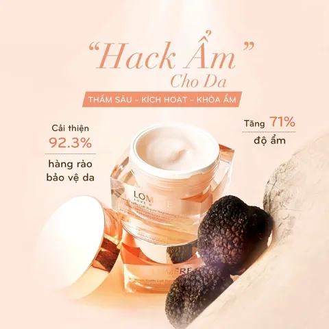 Kem Dưỡng Lomere Prime Truffle Cell Repair - Kem Dưỡng Trắng Da Phục Hồi, Chiết Xuất Nấm Cục Truffle, Dành Cho Tất Cả Các Loại Da