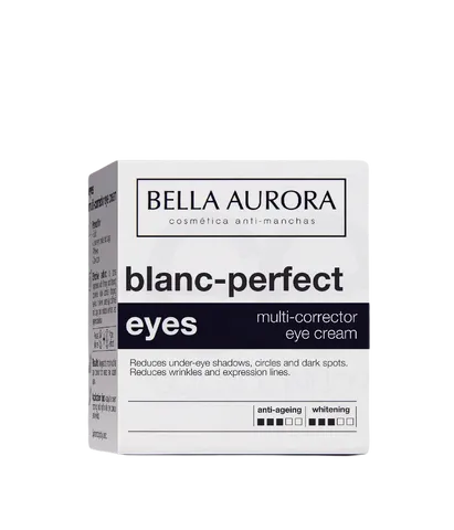 Kem Dưỡng Mắt Bella Aurora Eyes Depigmenting Contour Multicorrector - Giảm Quầng Thâm, Bọng Mắt, Cải Thiện Nếp Nhăn 15ml