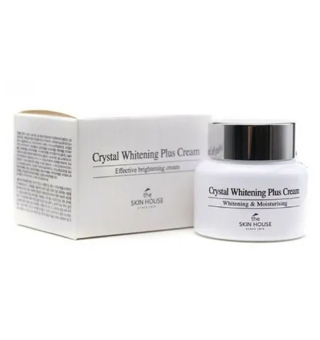 Kem Dưỡng Trắng Da The Skin House Crystal Whitening Plus Cream 50ml - Hỗ Trợ Mờ Nám, Dưỡng Ẩm, Làm Sáng Da Tối Ưu