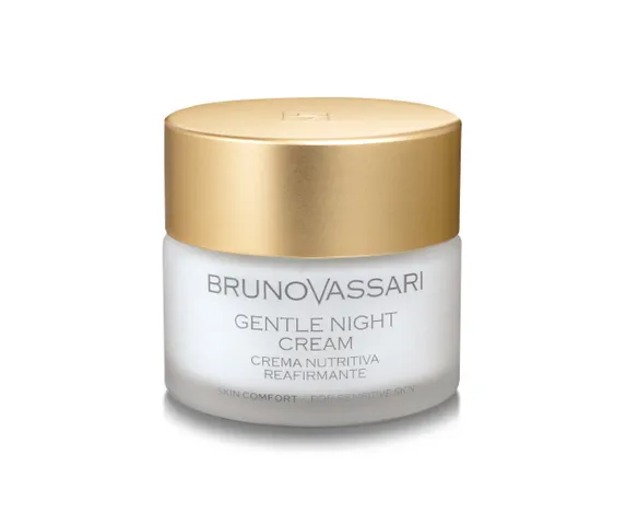 Kem dưỡng ẩm phục hồi da nhạy cảm Bruno Vassari Gentle Night Cream 50ml - Làm dịu, tăng đề kháng cho da ban đêm