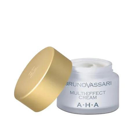 Kem Dưỡng Trẻ Hóa Da Bruno Vassari Multi-Effect Cream AHA 50ml - Phục Hồi Làn Da Sáng Mịn, Chuyên Dụng Cho Da Dầu Tuổi Tác