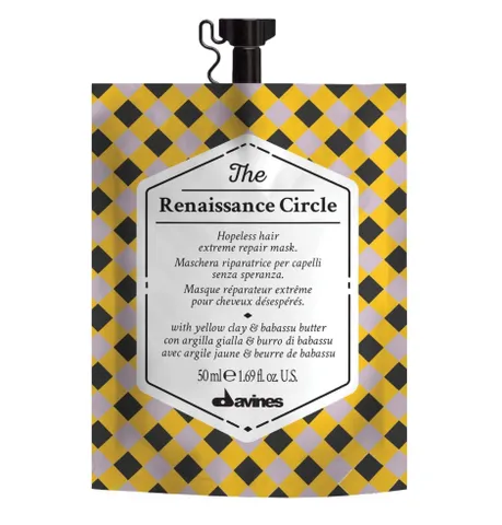 Kem ủ tóc phục hồi Davines The Renaissance Circle - Nuôi dưỡng, bảo vệ tóc hư tổn, giúp tóc bóng mượt và chắc khỏe 50ml