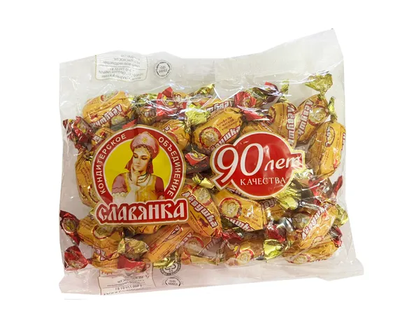 Kẹo Socola Sư Tử Liovushka Nga - Hương Vị Đặc Biệt Với Nhân Sốt Hoa Quả Chua Ngọt, Gói 500g, Quà Tặng Tuyệt Vời