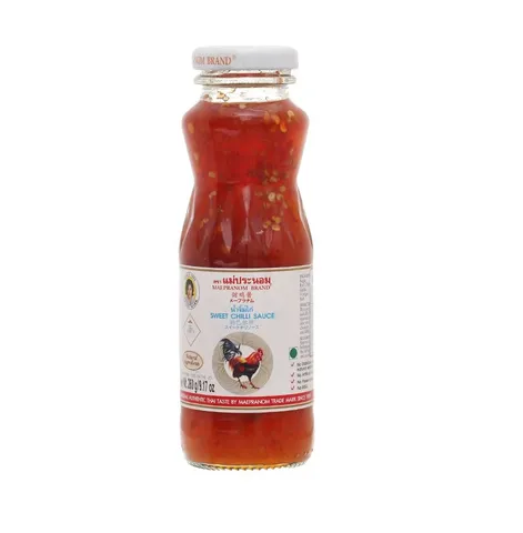 Lốc 6 Chai Sốt Ớt Chua Ngọt Maepranom Thái Lan 260g - Thơm Ngon, Tự Nhiên, Không Chất Bảo Quản, Gia Vị Chấm Đặc Biệt