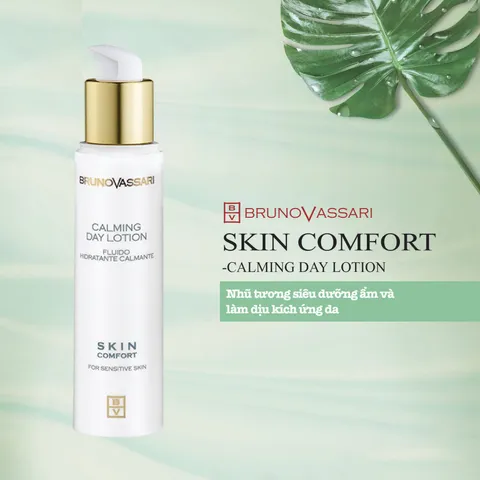 Lotion Dưỡng Ẩm Giúp Làm Dịu Da Bruno Vassari Calming Day Lotion 50ml - Chăm Sóc Da Khô, Nhạy Cảm, Kích Ứng