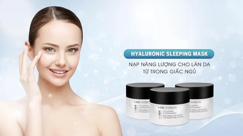 Mặt Nạ Ngủ Siêu Cấp Ẩm Bruno Vassari HA50x - Hyaluronic Sleeping Mask Dưỡng Ẩm Cho Da Dễ Dàng Khó Khăn