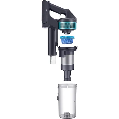 Máy Hút Bụi Không Dây Samsung Jet 60 Turbo VS15A6031R1 - Hút Khô Mạnh Mẽ, Thiết Kế Nhẹ, Pin 40 Phút, Lọc HEPA 99.999%