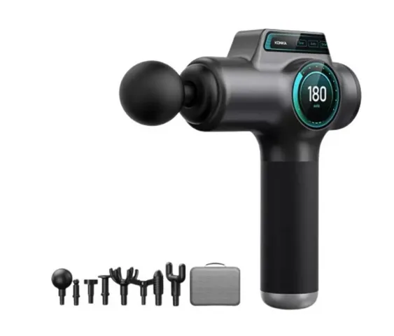 Máy Massage Cầm Tay Jiashi SMS01 - 99 Cấp Độ Massage Chuyên Sâu, Thiết Kế Nhỏ Gọn, Thư Giãn Toàn Thân, 8 Đầu Massage Chất Lượng Cao