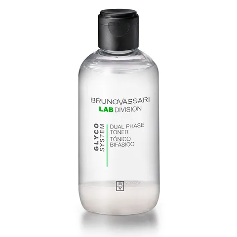 Nước Hoa Hồng Bruno Vassari Glyco System Dual Phase Toner 200ml - Giúp Làm Sạch Lỗ Chân Lông, Cân Bằng Độ pH và Nuôi Dưỡng Da Mịn Màng