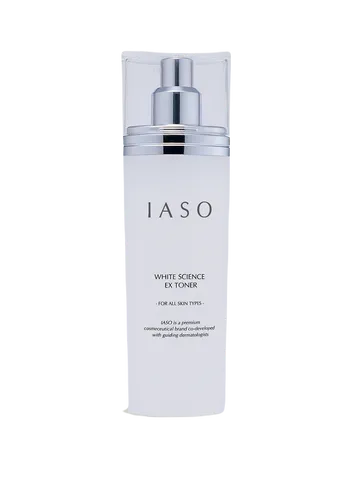 Nước Hoa Hồng Dưỡng Trắng Da IASO White Science EX Toner 180ml - Làm Sạch Sâu, Ngăn Ngừa Nám & Tàn Nhang, Phục Hồi Độ Ẩm Da