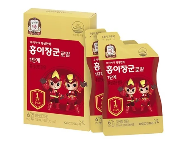 Nước Hồng Sâm Baby KGC Kid 1 - Bổ Sung Dinh Dưỡng Cho Trẻ Từ 3-4 Tuổi, Tăng Cường Sức Đề Kháng, Hỗ Trợ Tiêu Hóa