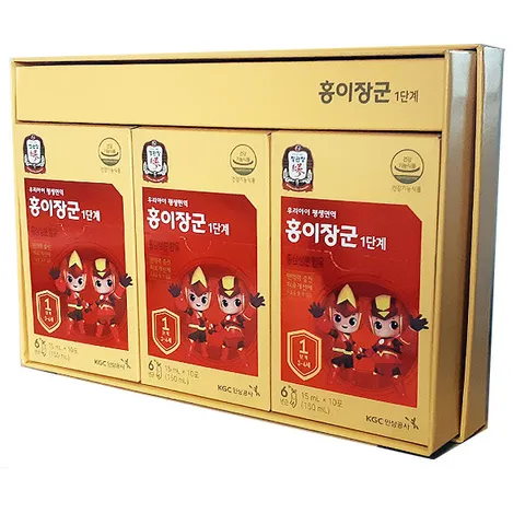 Nước Hồng Sâm Baby KGC Kid 1 - Bổ Sung Dinh Dưỡng Cho Trẻ Từ 3-4 Tuổi, Tăng Cường Sức Đề Kháng, Hỗ Trợ Tiêu Hóa