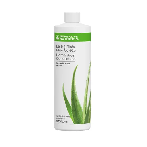 Nước lô hội thảo mộc cô đặc Herbal Aloe Concentrate hỗ trợ tiêu hóa