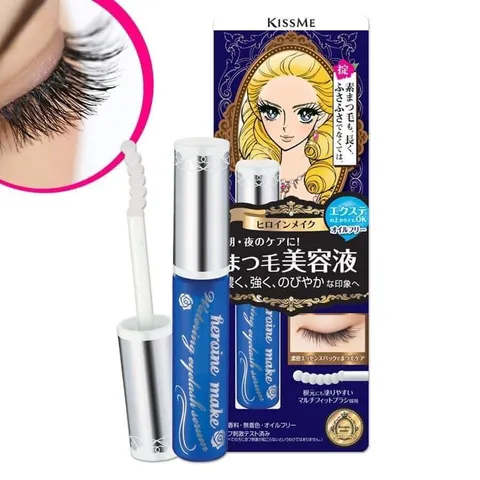 Serum Dưỡng Mi Isehan Kiss Me Heroine Make Watering Eyelash - Hỗ Trợ Mọc Mi Dày Khỏe Từ Thiên Nhiên, Dành Cho Mi Nối