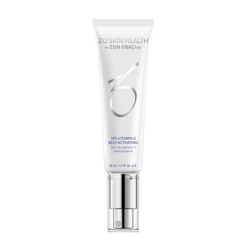 Serum Dưỡng Sáng Da Zo Skin Health 10% Vitamin C Self-Activating 50ml - Làm Đều Màu Da, Giảm Nếp Nhăn, Tái Tạo Da Tươi Trẻ