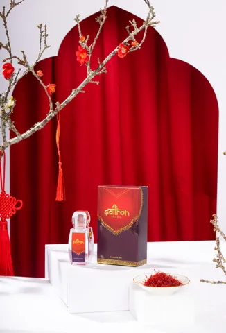 Bộ Quà Tết Nhụy Hoa Nghệ Tây Saffron Salam Kèm Trà Hoa Nhài & Trà Hoa Hồng - Quà Tặng Sang Trọng Tốt Cho Sức Khỏe và Sắc Đẹp