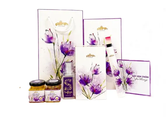 Set Quà Tặng Saffron Ngâm Mật Ong và Nhụy Hoa Nghệ Tây - Lựa Chọn Sang Trọng cho Sức Khỏe và Làm Đẹp