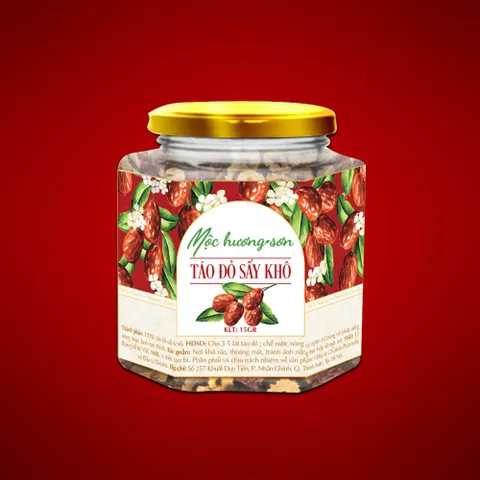 Set Quà Tết Mộc Hương Sơn QT3.05 - Hộp Quà Saffron Jahan, Trà, Mật Ong Tặng Sức Khỏe, May Mắn, Thiết Kế Sang Trọng
