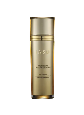 Sữa Dưỡng Trẻ Hóa Da IASO Progressive Age Care Emulsion - Serum Giúp Xóa Nếp Nhăn, Cải Thiện Độ Ẩm, Làn Da Sáng Mịn 100ml