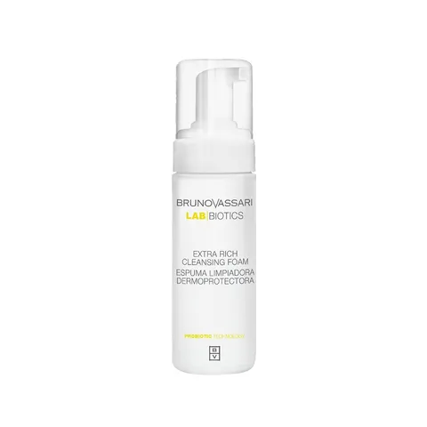 Bọt Rửa Mặt Bruno Vassari Lab Biotics 150ml - Sữa Rửa Mặt Chuyên Sâu, Làm Sạch Tạp Chất, Phù Hợp Da Nhạy Cảm
