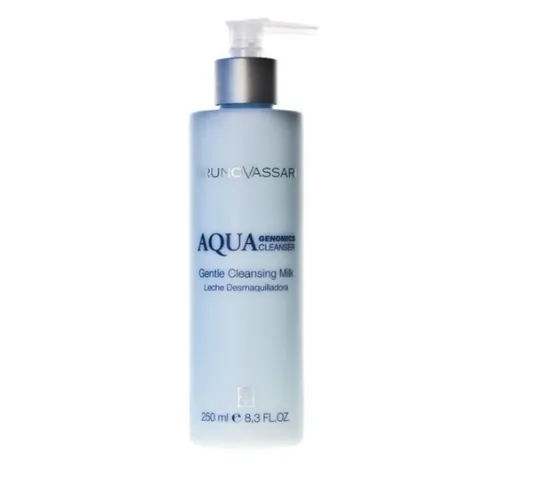 Sữa Rửa Mặt Cấp Ẩm Bruno Vassari Aqua Genomics - Dưỡng Ẩm, Làm Sạch Da Khô, 250ml