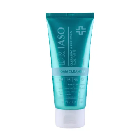 Sữa Rửa Mặt Tạo Bọt Dr.Iaso Foam Cleanser 100ml - Làm Sạch Sâu, Giúp Da Thông Thoáng, Mềm Mại, Chăm Sóc Da Hàng Ngày