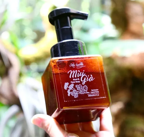 Sữa Rửa Mặt Tạo Bọt Mùi Già Mộc Hương - Hand & Face Soap Thiên Nhiên, Kháng Khuẩn, Cấp Ẩm, Chai Tiện Dụng 250ml