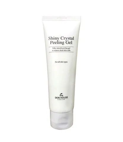Tẩy Da Chết The Skin House Shiny Crystal Peeling Gel 120ml - Gel Tẩy Tế Bào Chết Dưỡng Da Sáng Mịn, Hỗ Trợ Cải Thiện Tình Trạng Mụn