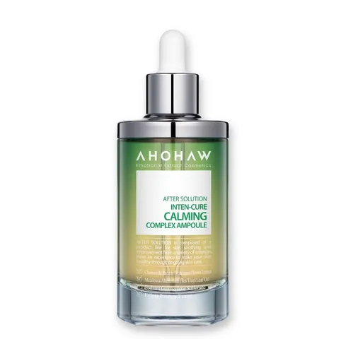 Tinh Chất Hỗ Trợ Phục Hồi Da Ahohaw Inten-Cure Calming - Serum Làm Dịu Da, Ngăn Ngừa Mụn, Kiểm Soát Bã Nhờn, Phục Hồi Da Nhạy Cảm 50ml