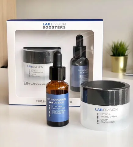 Tinh Chất Hỗ Trợ Săn Chắc Da Bruno Vassari Lab Divion Boosters Ultra Firm - Dưỡng Da Mịn Màng, Giảm Nếp Nhăn, Phục Hồi Độ Săn Chắc 30ml