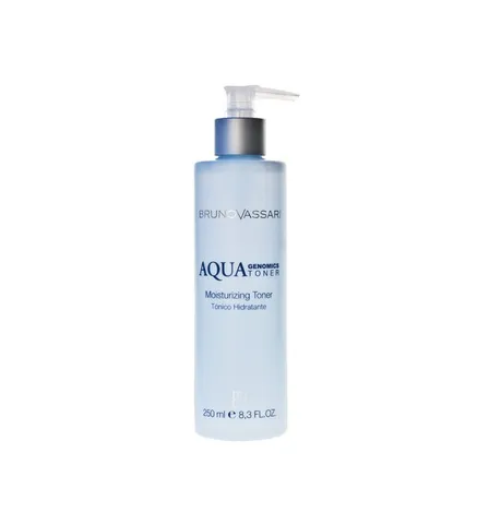Toner cấp ẩm Bruno Vassari Aqua Genomics 250ml - Giúp da khô mịn màng, cân bằng độ pH và cung cấp độ ẩm hiệu quả