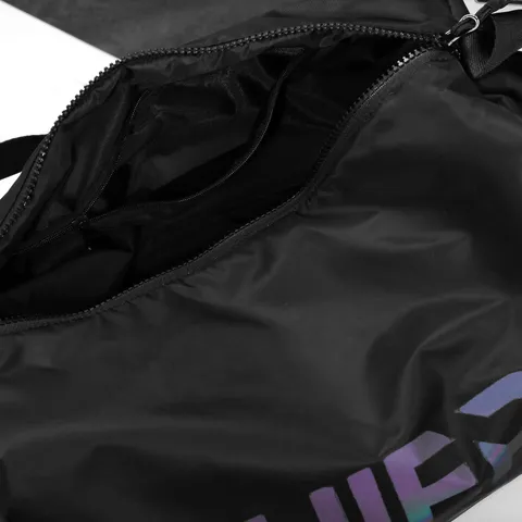 Túi trống thể thao Gym Hier Reflective kháng nước - Vải poly chống thấm cho hoạt động trong và ngoài trời, Logo phản quang sành điệu.