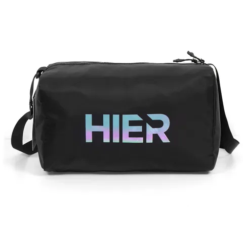 Túi trống thể thao Gym Hier Reflective kháng nước - Vải poly chống thấm cho hoạt động trong và ngoài trời, Logo phản quang sành điệu.