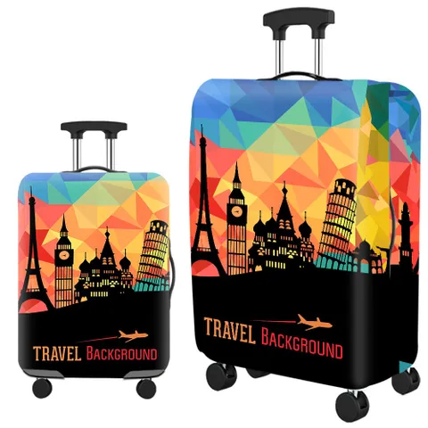 Túi Trùm Vali Let's Travel Chống Nước - Bảo Vệ Vali Du Lịch Với Họa Tiết Thời Thượng - Phụ Kiện Du Lịch Tiện Dụng