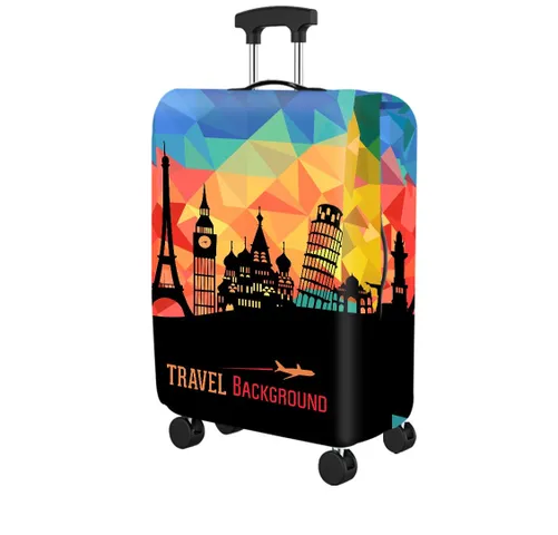 Túi Trùm Vali Let's Travel Chống Nước - Bảo Vệ Vali Du Lịch Với Họa Tiết Thời Thượng - Phụ Kiện Du Lịch Tiện Dụng