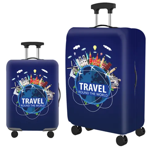 Túi Trùm Vali Chống Nước Let's Travel - Bảo Vệ Vali Du Lịch, Chống Bám Bụi, Thun Co Giãn, Phù Hợp Vali 26-28 inch