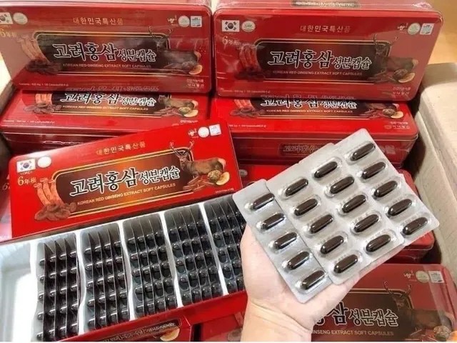 Viên Đạm Sâm Nhung Hươu Linh Chi Kana Nongsan 120 Viên - Hỗ Trợ Bồi Bổ Sức Khỏe, Bảo Vệ Gan, Tăng Cường Miễn Dịch