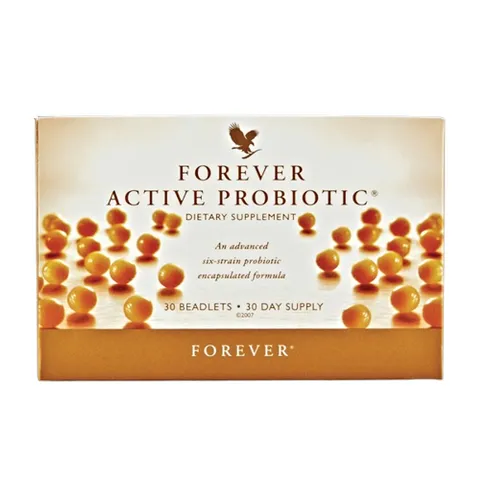 Viên uống lợi khuẩn Forever Active Probiotic - Hỗ trợ tiêu hóa và cân bằng hệ vi khuẩn đường ruột với 6 loại lợi khuẩn tự nhiên