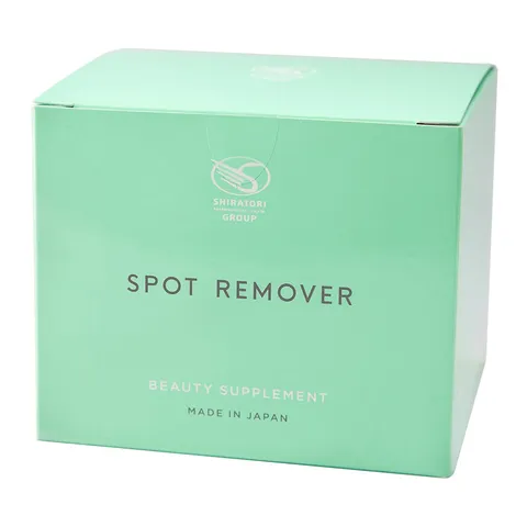 Viên uống Shiratori Spot Remover - Hỗ trợ giảm mụn, kháng viêm, làm sáng da - Hộp 30 gói, bổ sung dinh dưỡng tự nhiên