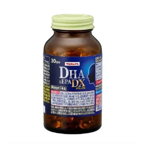 Viên uống hỗ trợ não bộ Yakult DHA & EPA DX 900mg - Tăng cường trí nhớ, cải thiện khả năng tập trung cho người học và làm việc căng thẳng
