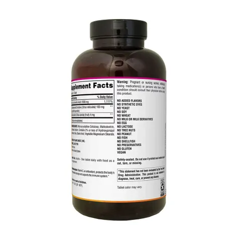 Viên uống Vitamin C 1000mg Member's Mark có Tầm Xuân - Tăng cường sức đề kháng, chống oxy hóa, bổ sung dinh dưỡng tự nhiên 500 viên