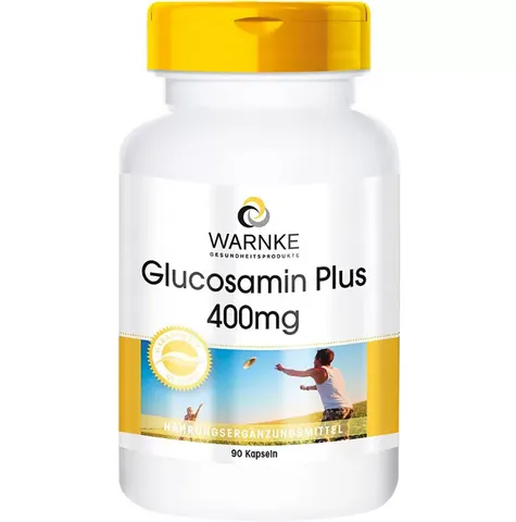 Viên Uống Warnke Glucosamin Plus 400mg của Đức - Hỗ Trợ Khớp, Collagen Thủy Phân, Cải Thiện Vận Động, Chất Lượng Cao