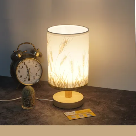 Đèn Ngủ Hình Trụ Vintage Huta G1S - Trang Trí Căn Phòng, Chiếu Sáng Vàng Ấm, Đèn Bàn Thư Giãn, Thiết Kế Sang Trọng
